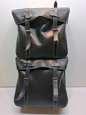 paire de sacoches vintage vélo solex mobylette simili cuir 2