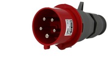 Prise mâle CEE triphasée, 5