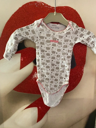 Lot body bebe - 6/9, mois