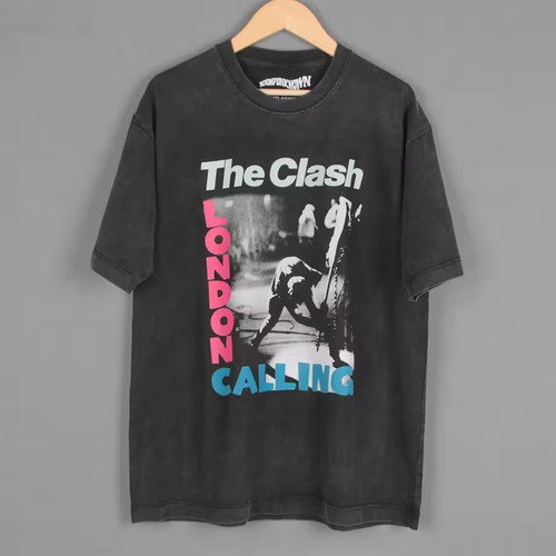 Shirt vintage the clash - t-shirt,