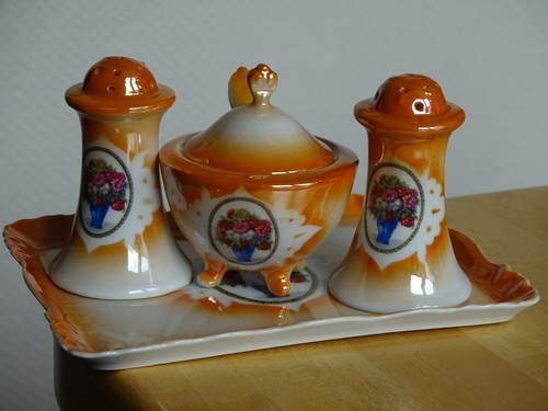 Ancien set sel - ancien, poivre