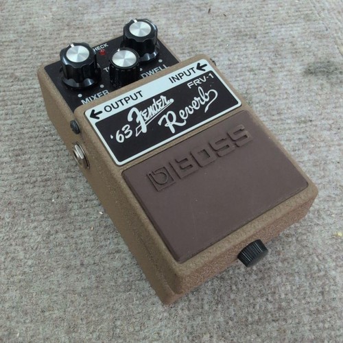 Boss fender reverb frv 1 - boss, 63