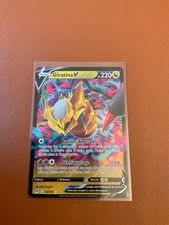 Carte Pokemon GIRATINA 130/196 V Ultra Rare Epée et Bouclier 11 EB11 FR NEUF