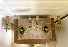 Ancien Paire Applique Murale