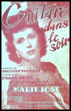 Partition ancienne, guitare IN Le Soir - Franz Funk - Ed. Continental