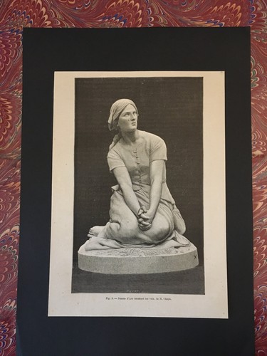 Jeanne arc écoutant - jeanne, d'arc