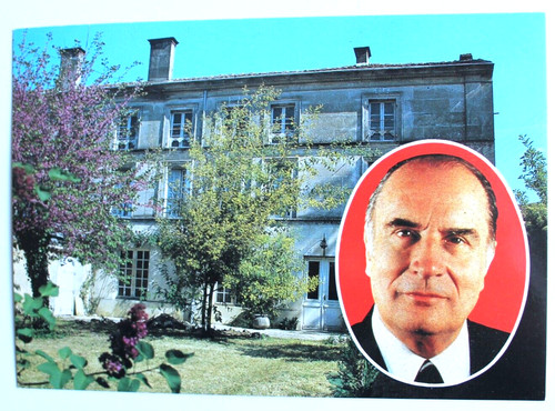 Carte postale mitterrand - carte,