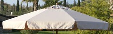 Top Couverture Pièces de Rechange X Parasol Île Ecru Beige CM200X300 COD.99348