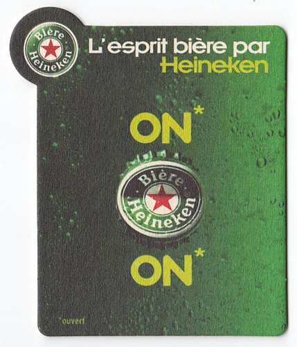 Sous bock heineken l - sous-bock, l'esprit