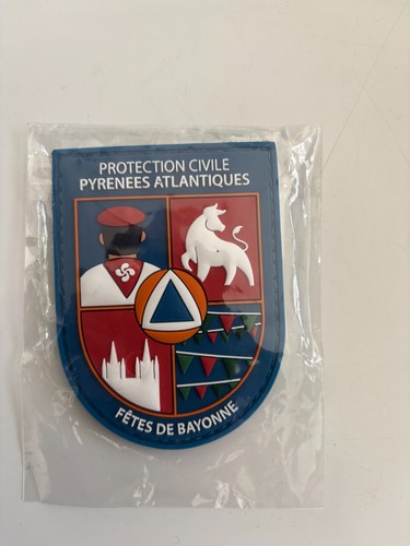Ecusson protection civile - ecusson,