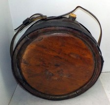 Grande gourde en bois 19/20e