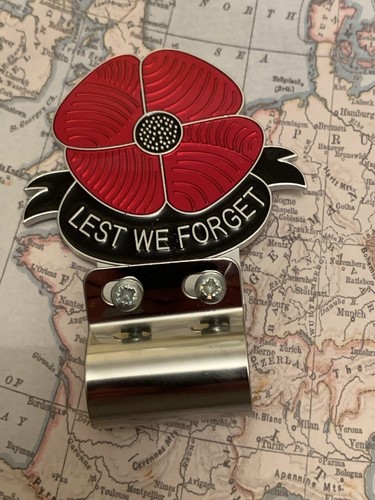 Lest forget badge calandre - forget,