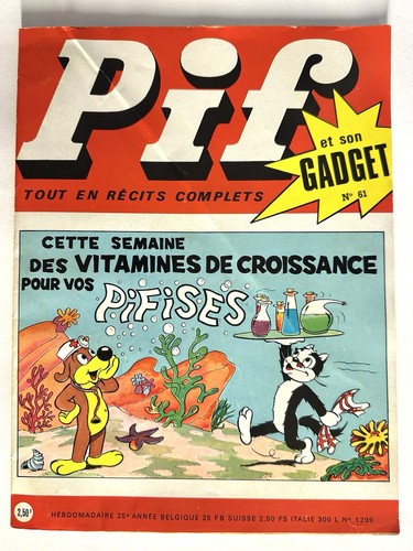 Pif gadget d - pif, d’avril