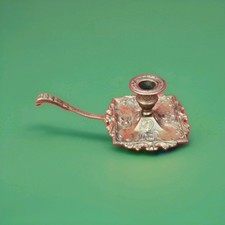 ancien bougeoir en cuivre