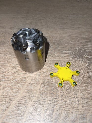 étoile porte amorce jaune - 10,