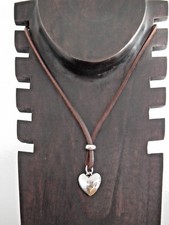 Collier Cuir Marron /