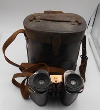 FIN XIX JUMELLE BINOCLE TRIEDER GOERZ BERLIN GERMANY N° 17863 AVEC ETUI SON CUIR