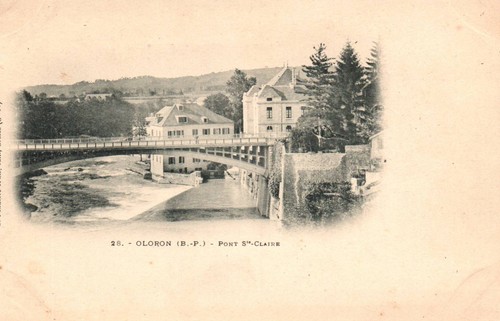 Cpa oloron pyrénées - -,