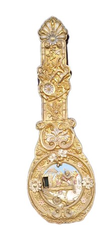 Ancienne horloge comtoise avec