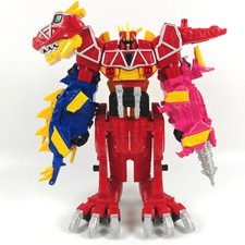 Power Rangers Dino Charge Deluxe Megazord / Zord Builder Super T-Rex Bandai