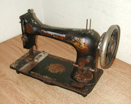 Antique 1890s singer egyptian - antique,
