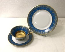 déjeuner en porcelaine signé