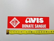 Autocollant Avis Donate Sang