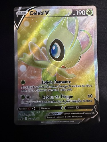 Carte pokémon celebi - pokémon,