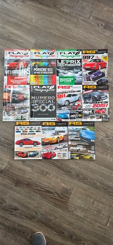 Lot magazines flat 6 - lot, et