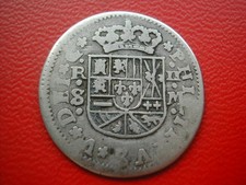 ESPAGNE PHILIPPE V 2 REALES 1718