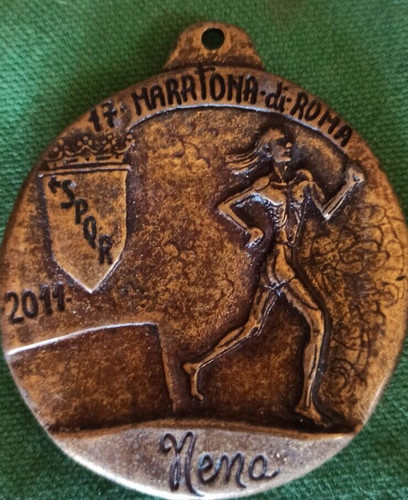 Médaille marathon rome - de,