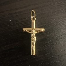 Pendentif Croix En Or 750/1000