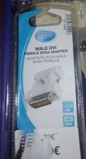 TRES  BEL ADAPTEUR DVI  vers sortie svga     PC  ANCIEN WINDOWS