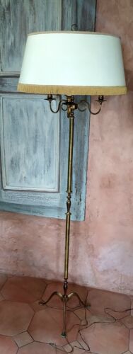 Lampadaire bronze laiton - lampadaire, en