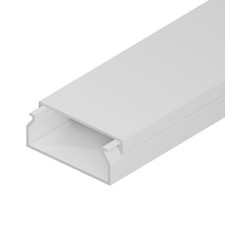 Goulotte électrique PVC blanc