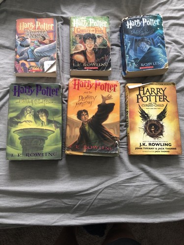 Harry potter books and - 3-7,