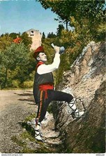 Folklore - Costumes - Folklore Catalan - Type de Catalan buvant au pourou - CPM