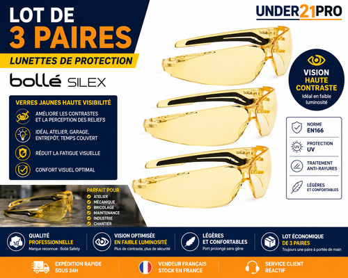 Lot lunettes protection - 3,