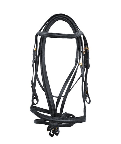 Bridon cuir anglais avec - bridon,