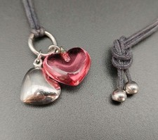 Collier Baccarat Double Coeur