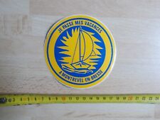 Autocollant JE PASSE MES VACANCES A MONTREVEL-EN-BRESSE