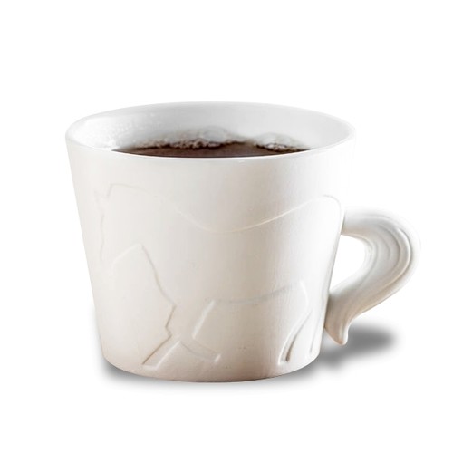 Tasse cheval mug avec - , anse