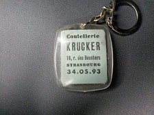 Porte clé vintage année 60-70 coutellerie Strasbourg porte clef collection O12