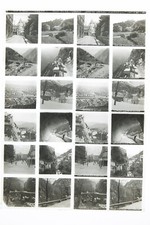 Plaque de verre EDUCA série 32 GRENOBLE LA BERARDE ... LYON - 12 PHOTOS STEREOS