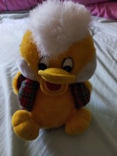 Peluche canard jaune 