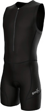 Sparx Men`S Triathlon Suit Trisuit Race Skinsuit Cycling Speed Suit Italian Fabr