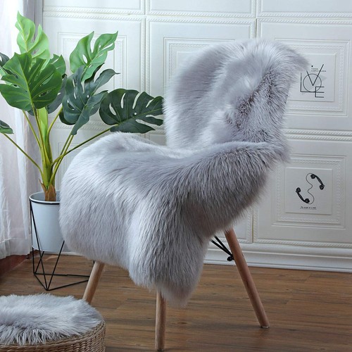 Tapis peau mouton - tapis, en