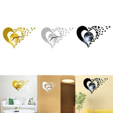 Horloge murale miroir 3D