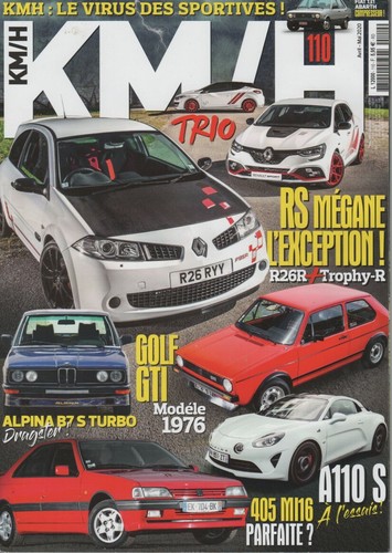 110 golf gti megane rs - km/h,