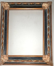 Cadre En Bois Or Avec Gaine